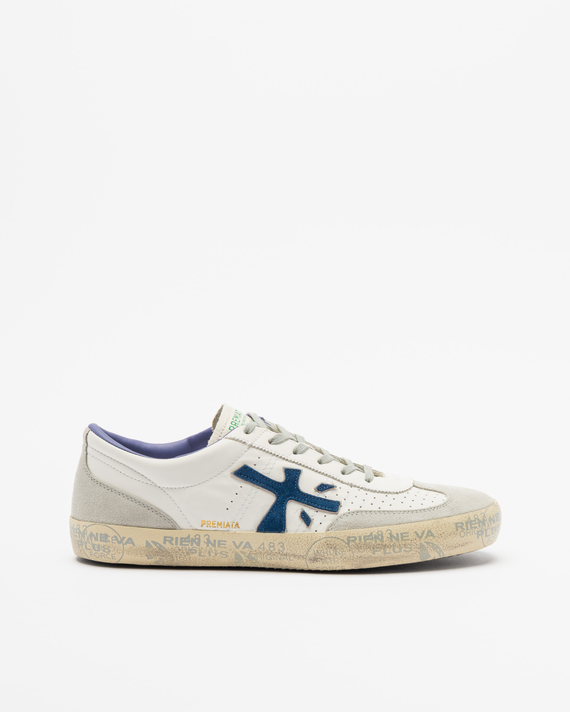 Baskettes blanches Premiata