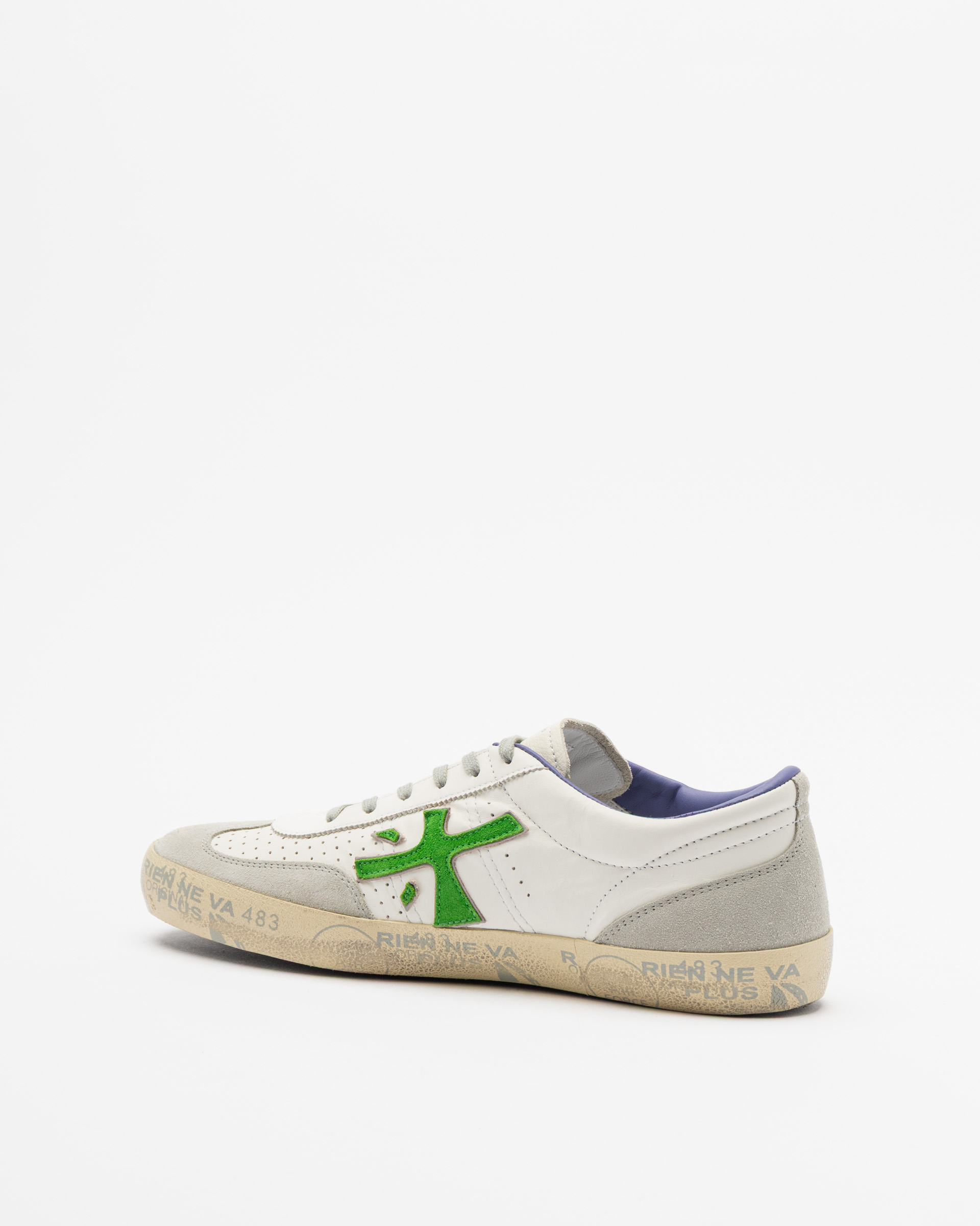 Baskettes blanches Premiata