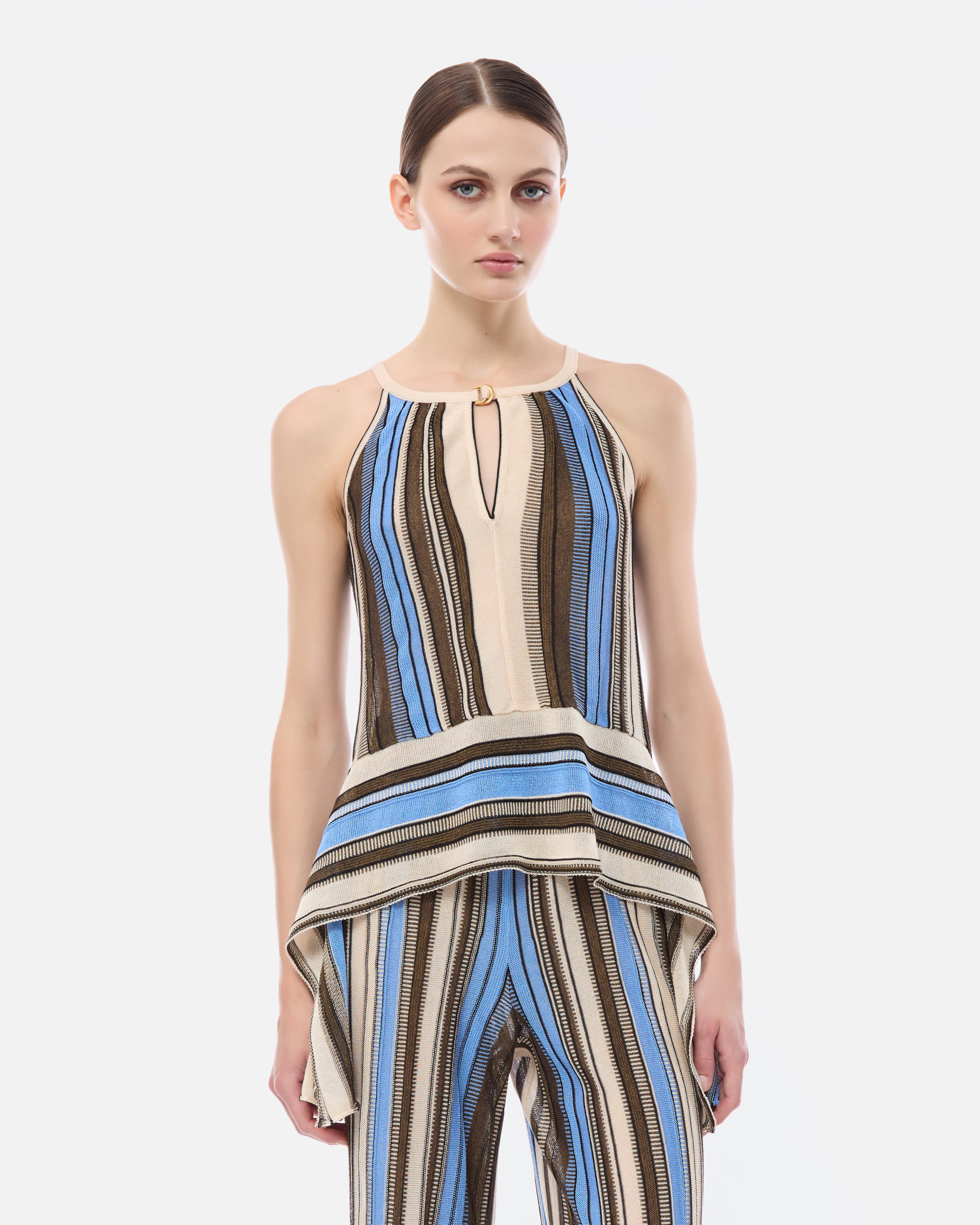 Top de malha sem mangas Nenette