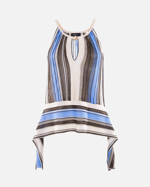 Top de malha sem mangas Nenette