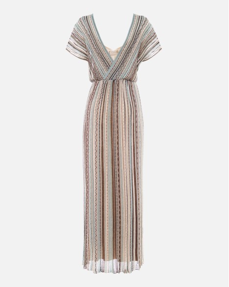 Vestido comprido de malha Nenette