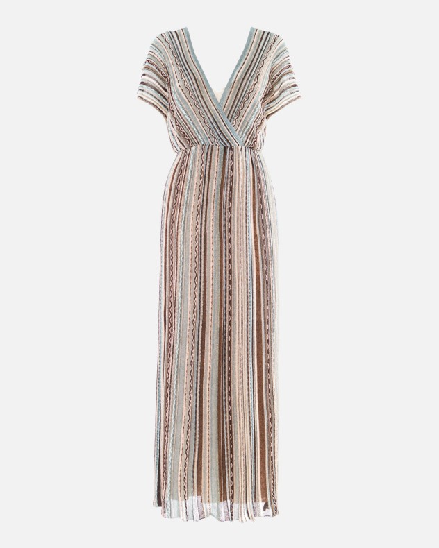 Vestido comprido de malha Nenette