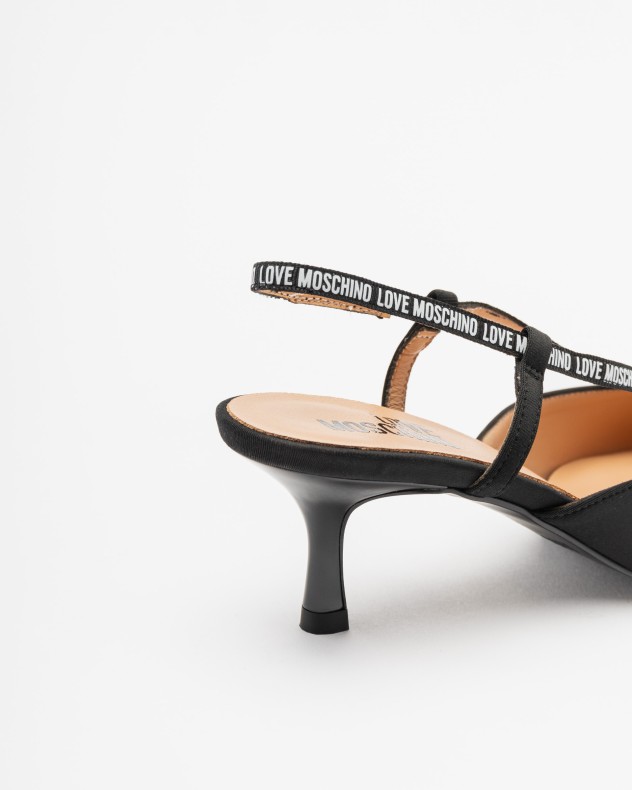 Scarpa slingback Love Moschino