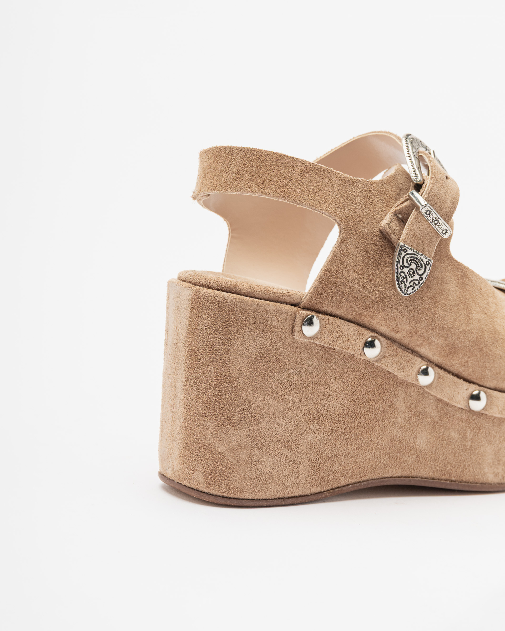 Sandalen met sleehak PROF