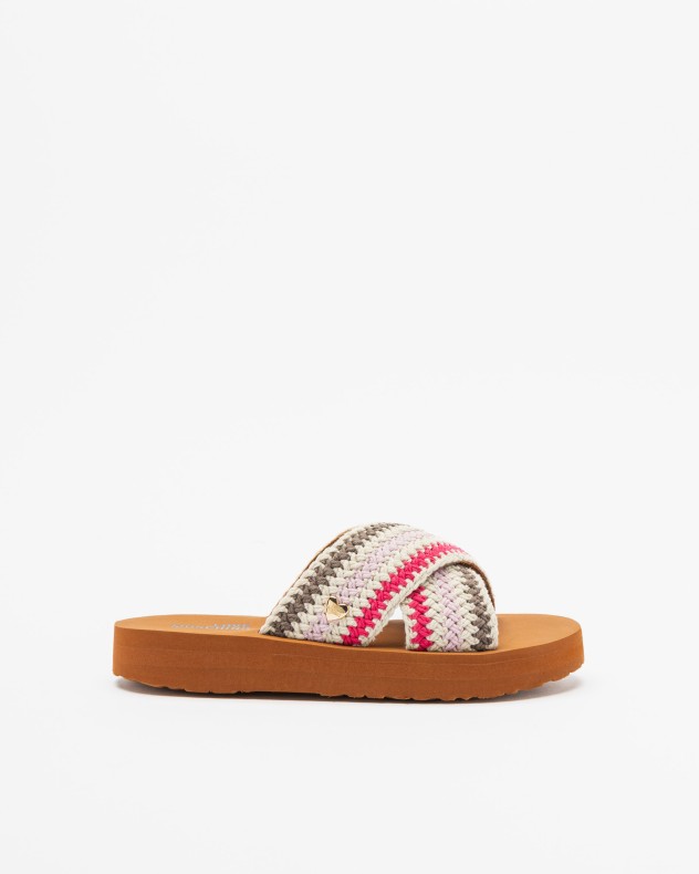 Chanclas de plataforma Love Moschino