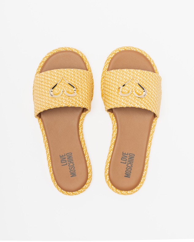 Schuif pantoffels Love Moschino