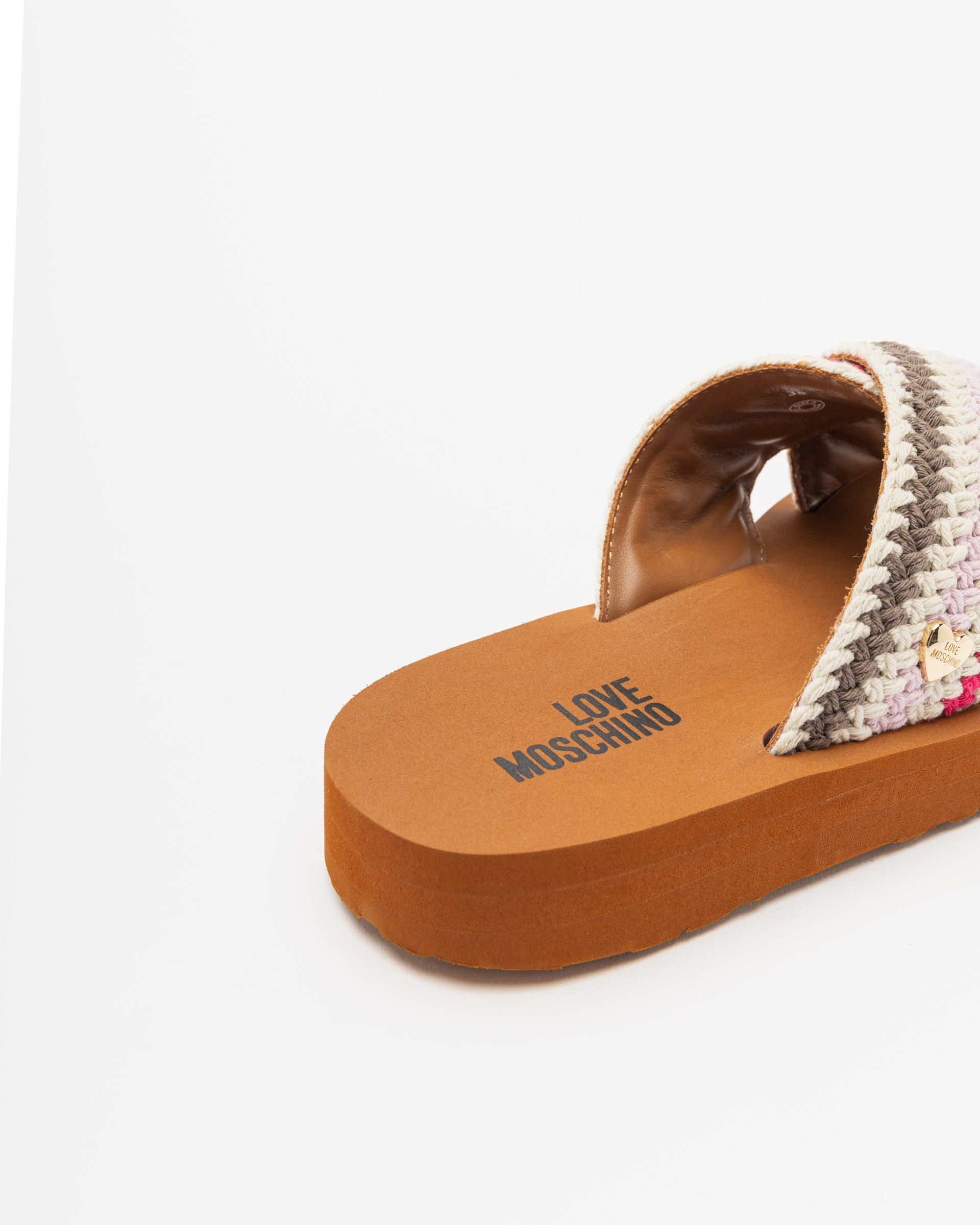 Chanclas de plataforma Love Moschino