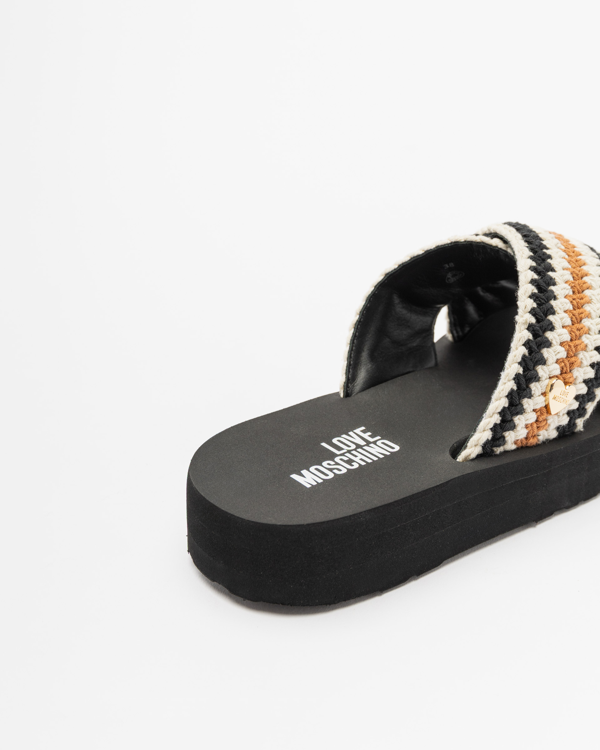 Love Moschino Platform Slides