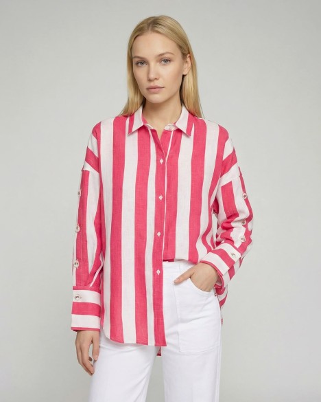 VilaGallo Linen shirt VilaGallo Linen shirt