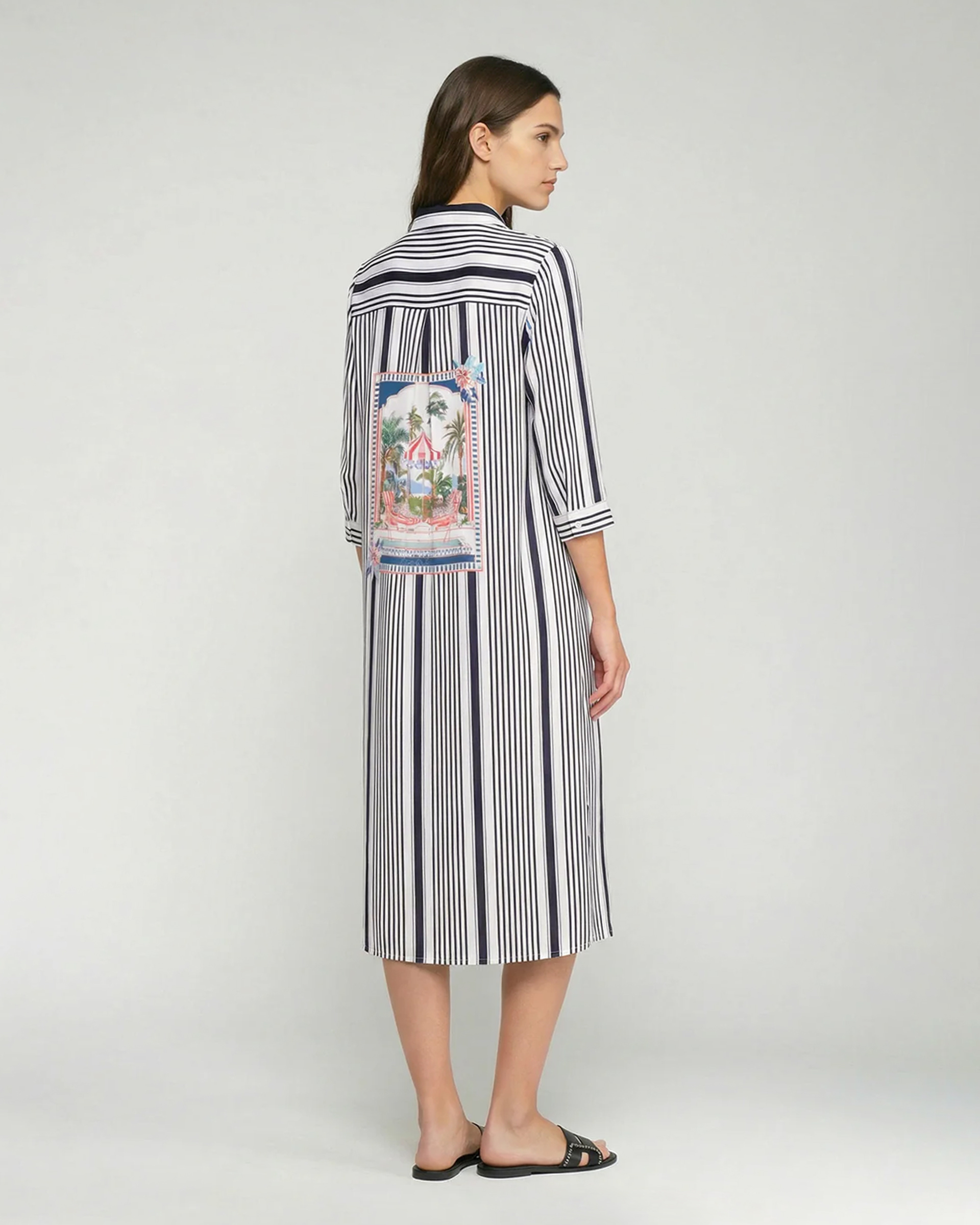 Vestido camiseiro VilaGallo