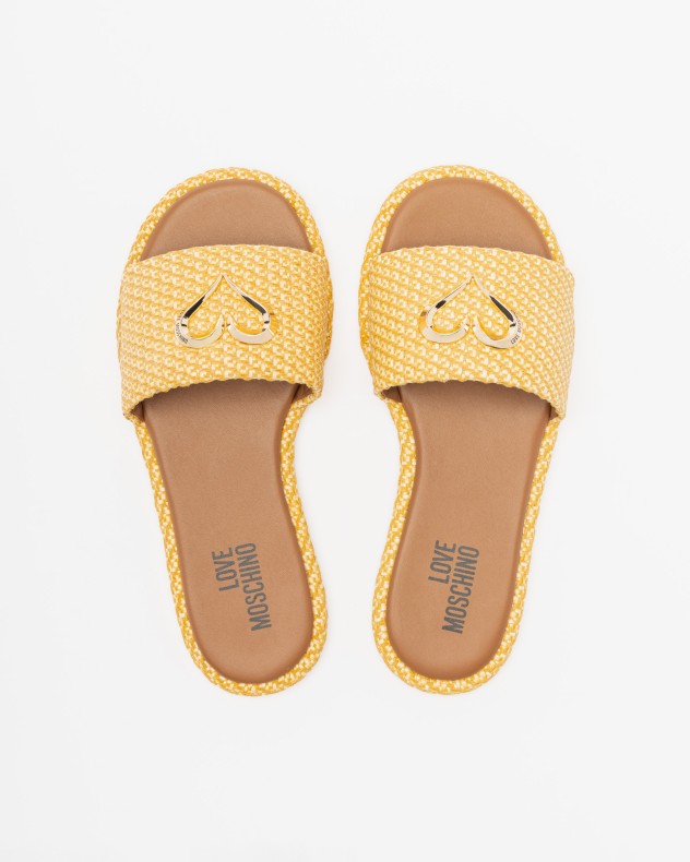 Schuif pantoffels Love Moschino