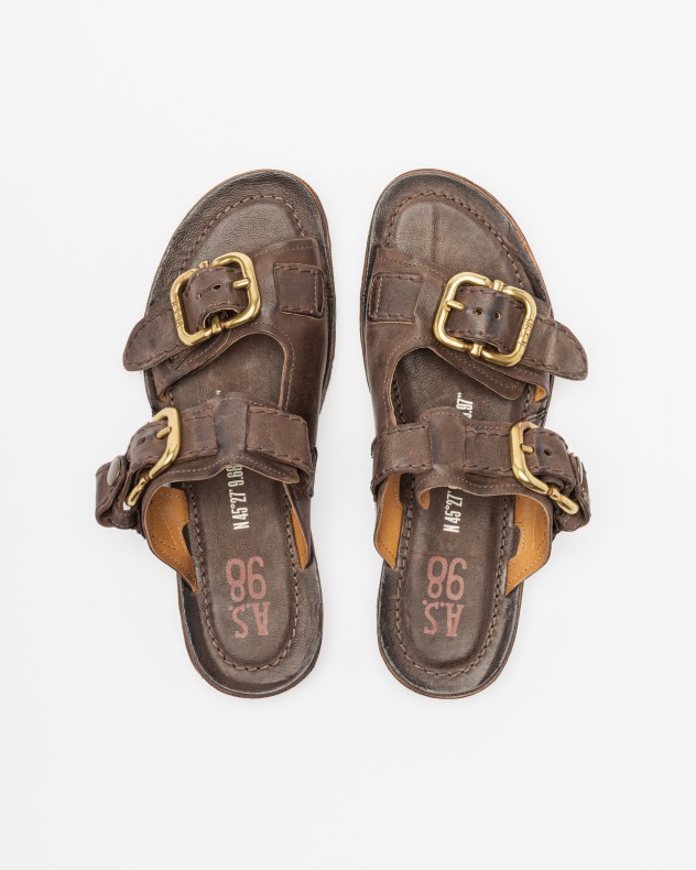 A.S.98 Slide sandals