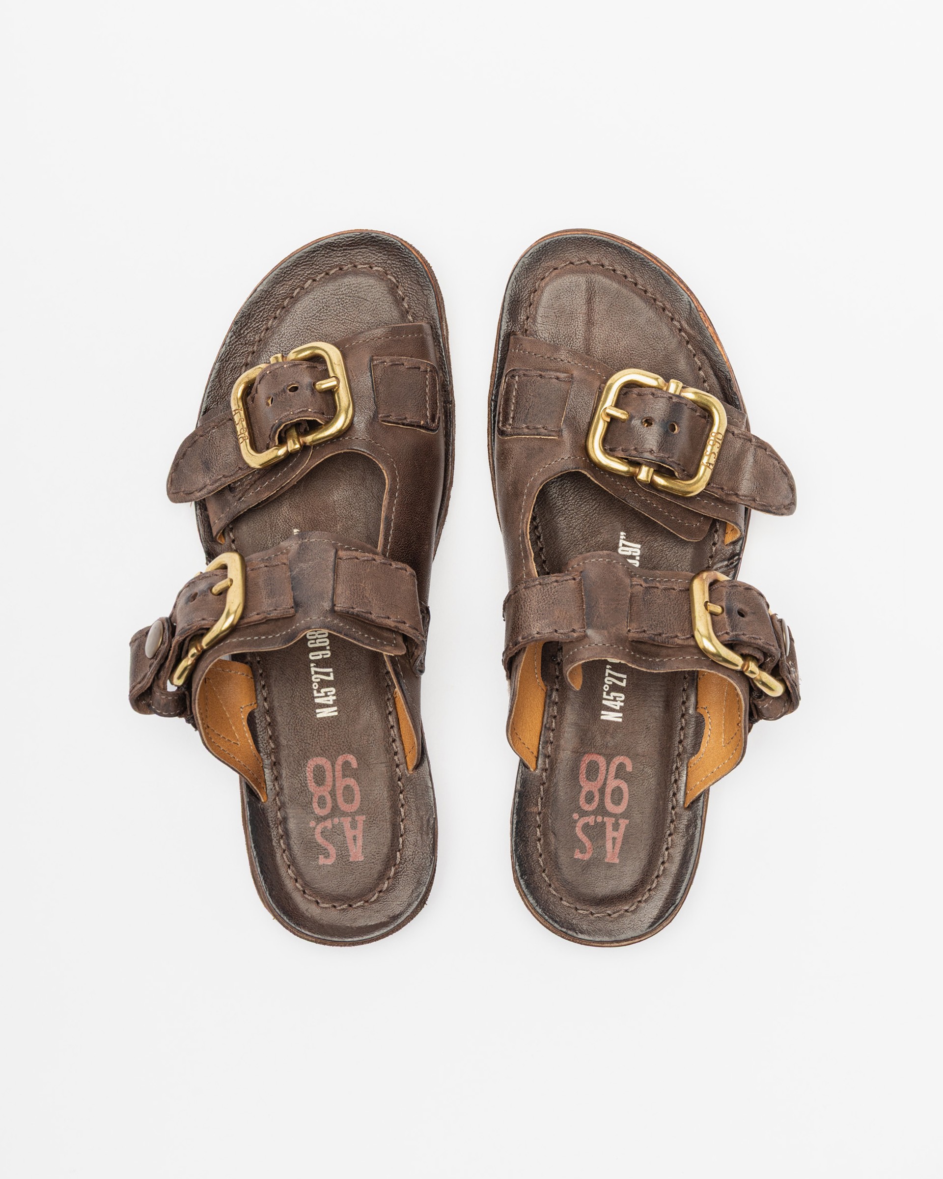 A.S.98 Slide sandals