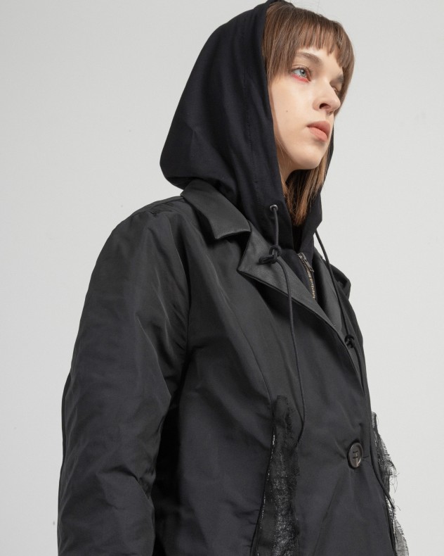 Jas met capuchon Papucei