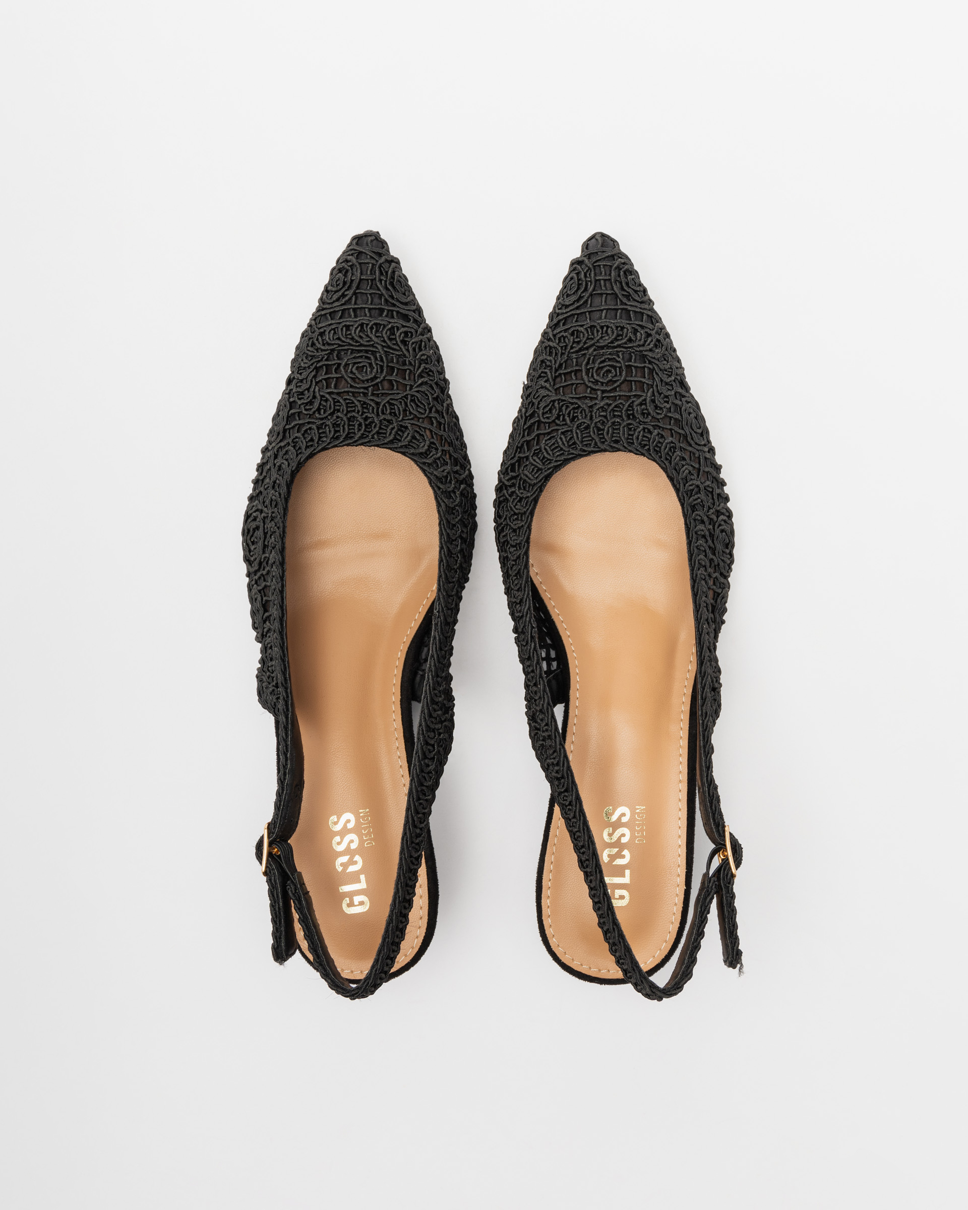 Gloss Slingback shoe