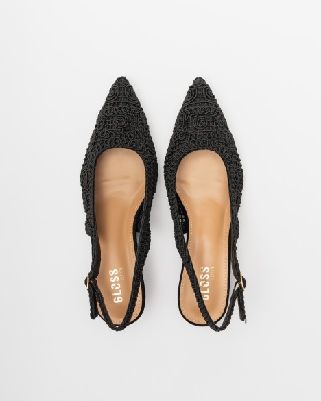 Gloss Slingback shoe