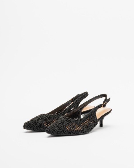 Gloss Slingback shoe