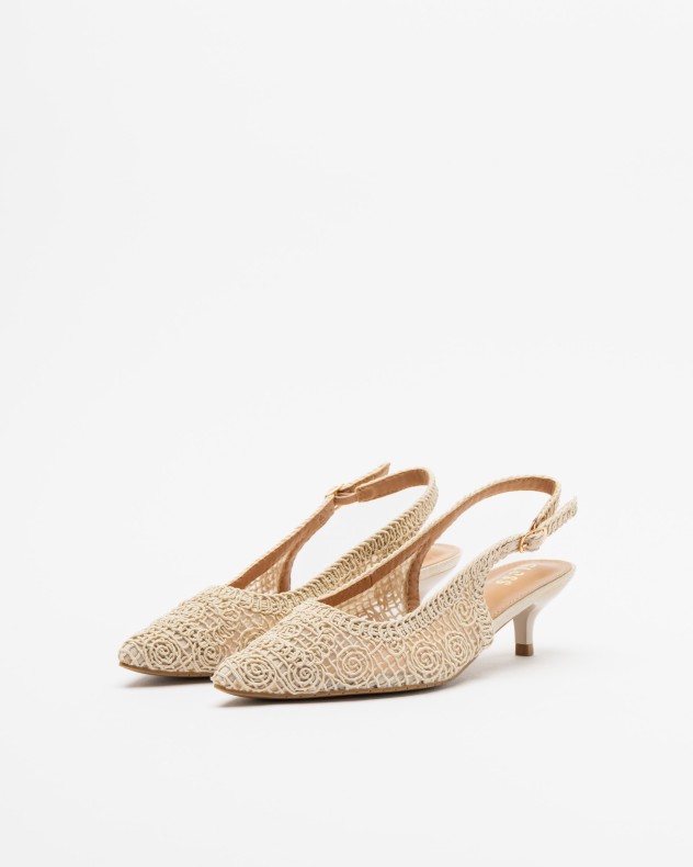 Gloss Slingback shoe