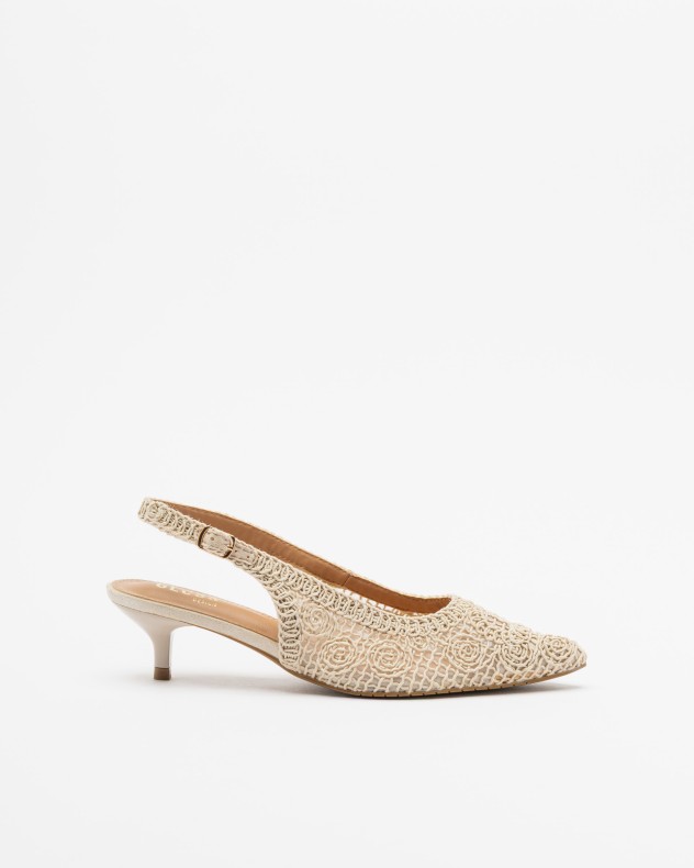 Gloss Slingback shoe