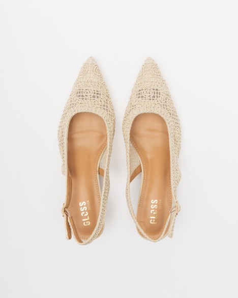 Chaussure bride arri�re Gloss