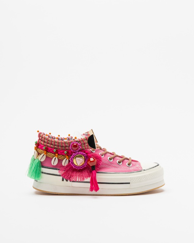 Sapatilhas de plataforma Nan-Ku Couture