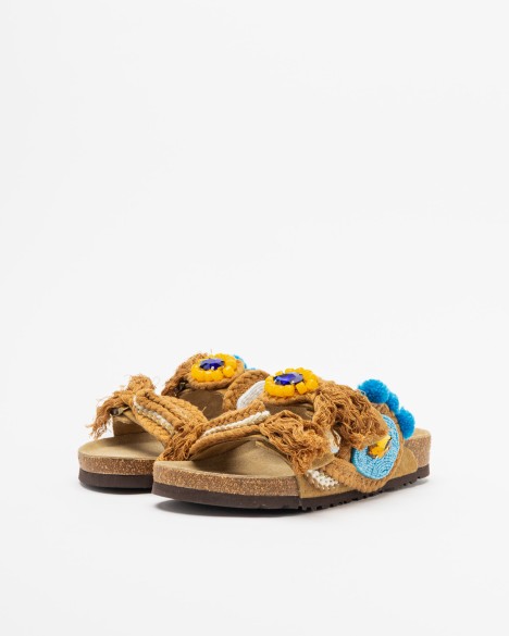 Flache Sandalen Nan-Ku Couture