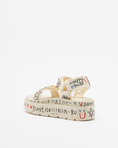 Sandales � plateforme Nan-Ku Couture