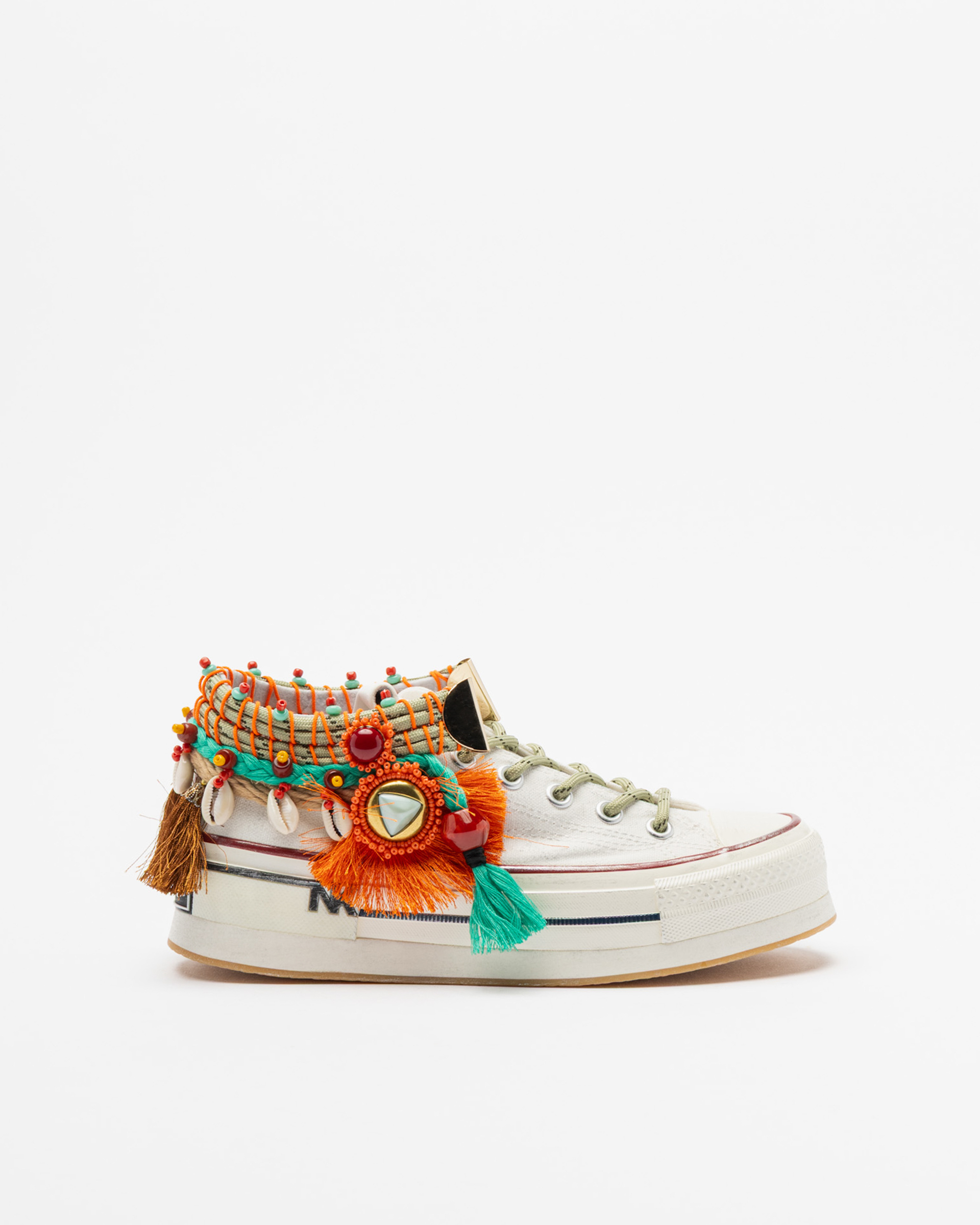 Sapatilhas de plataforma Nan-Ku Couture