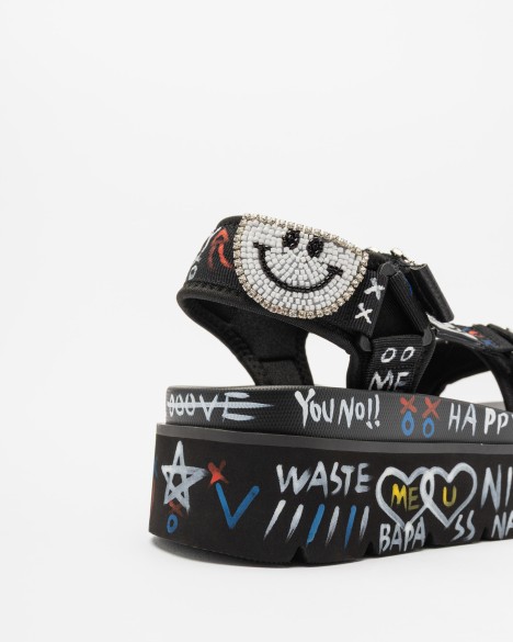 Sandali con plateau Nan-Ku Couture