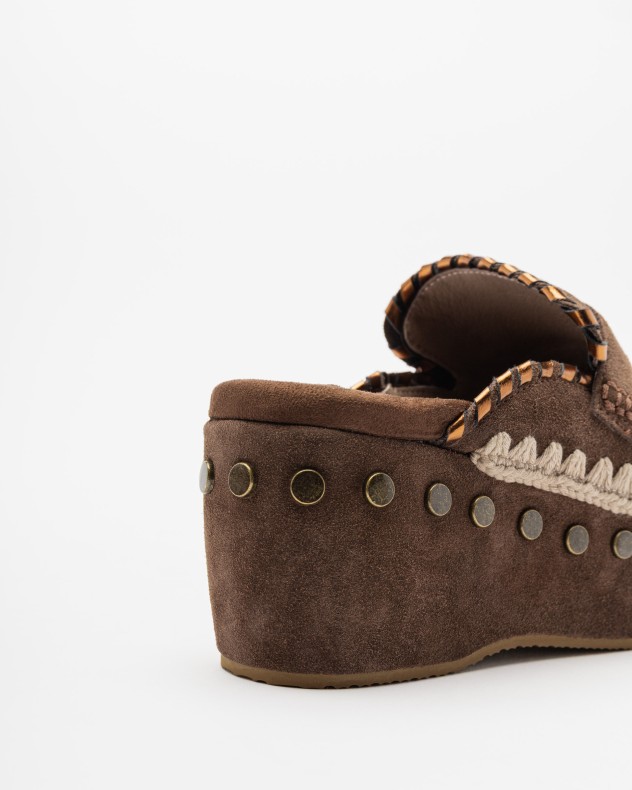 Sabots plateforme Mou