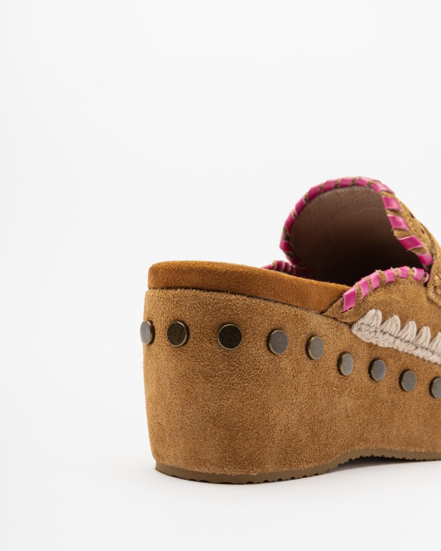 Sabots plateforme Mou