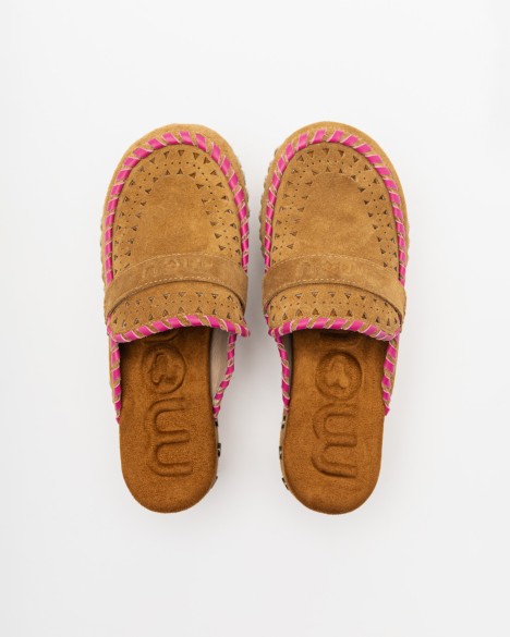 Zuecos plataforma Mou