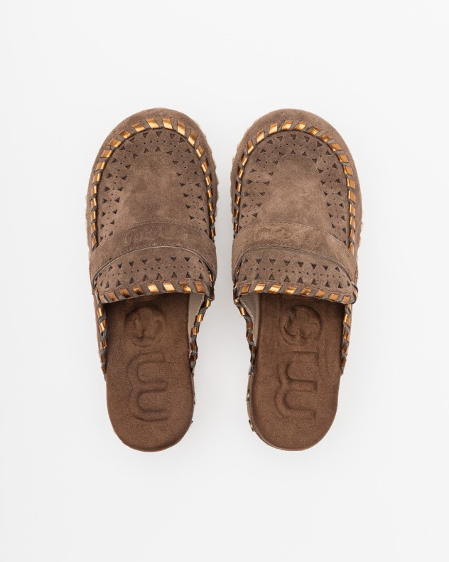 Sabots plateforme Mou