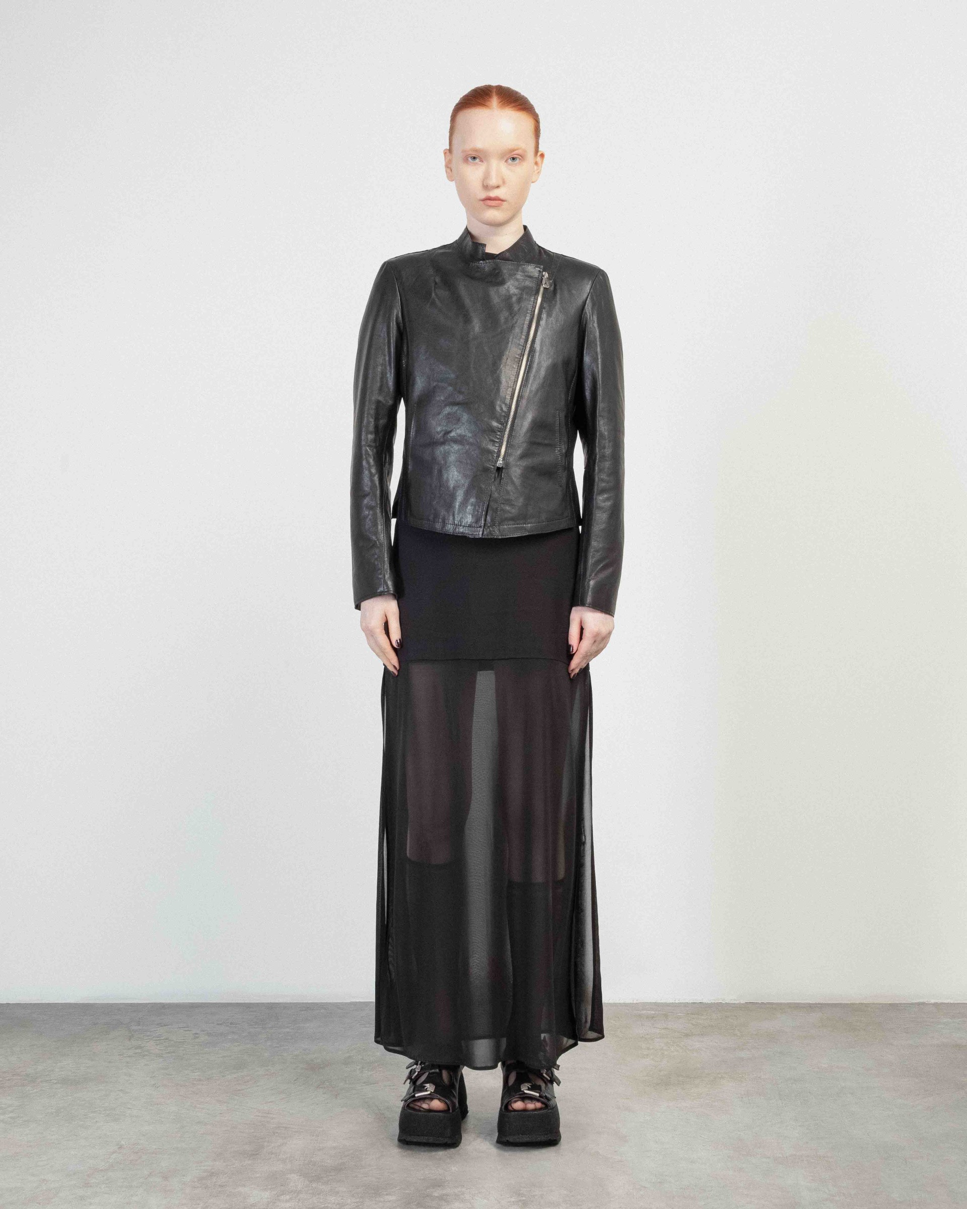 Veste cuir Le Ruemarcel