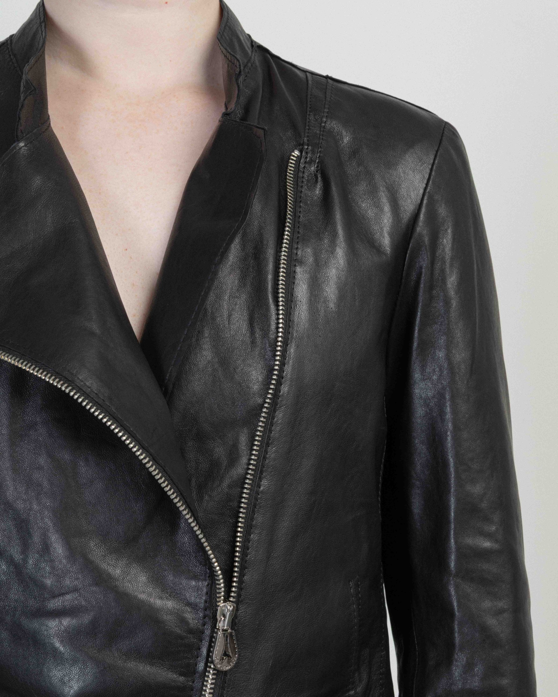 Veste cuir Le Ruemarcel