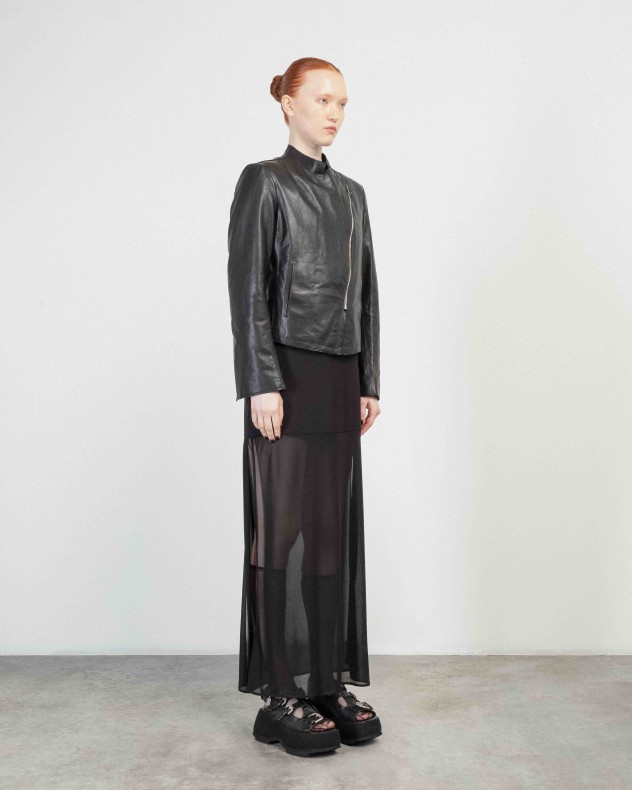 Veste cuir Le Ruemarcel