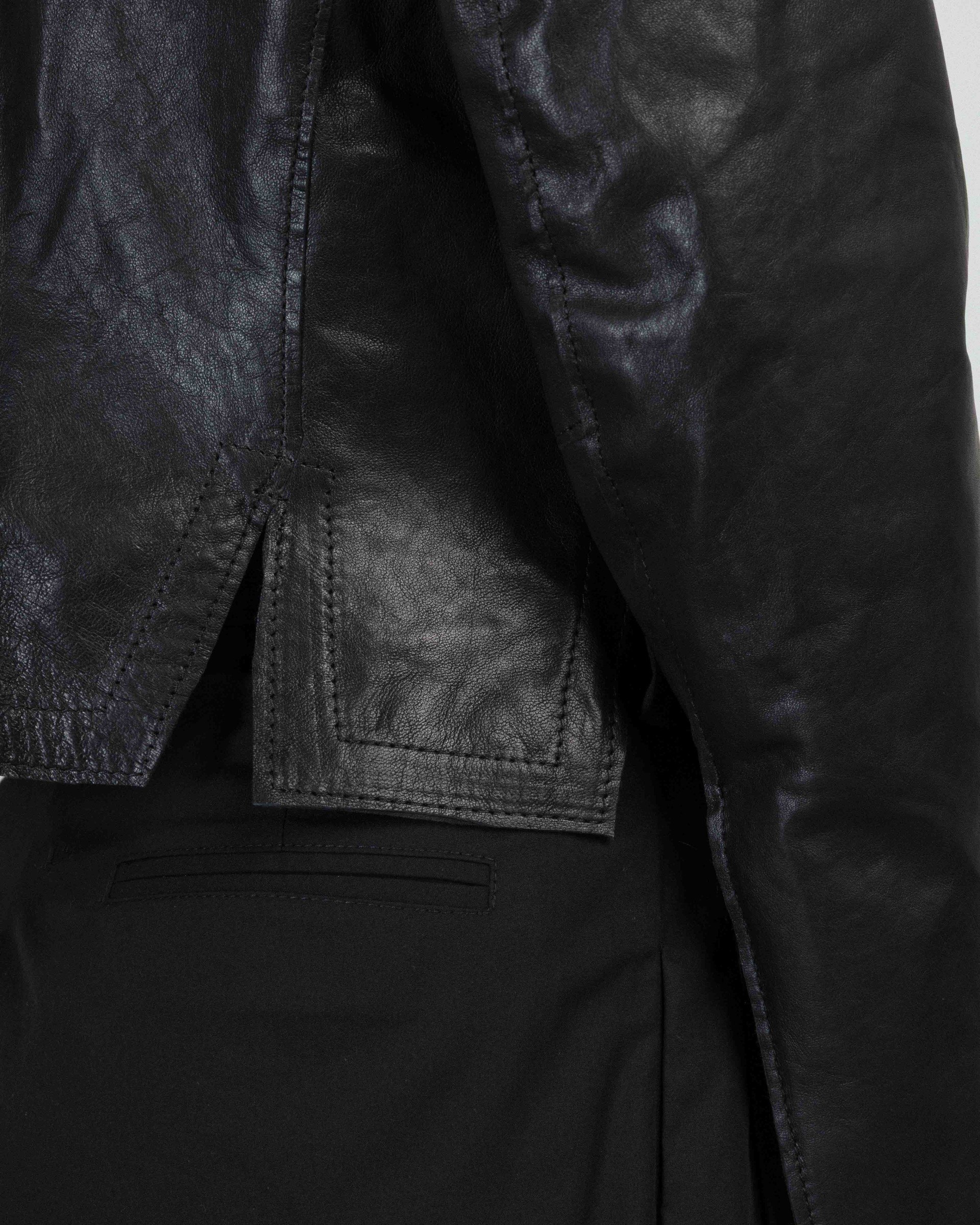 Veste cuir Le Ruemarcel