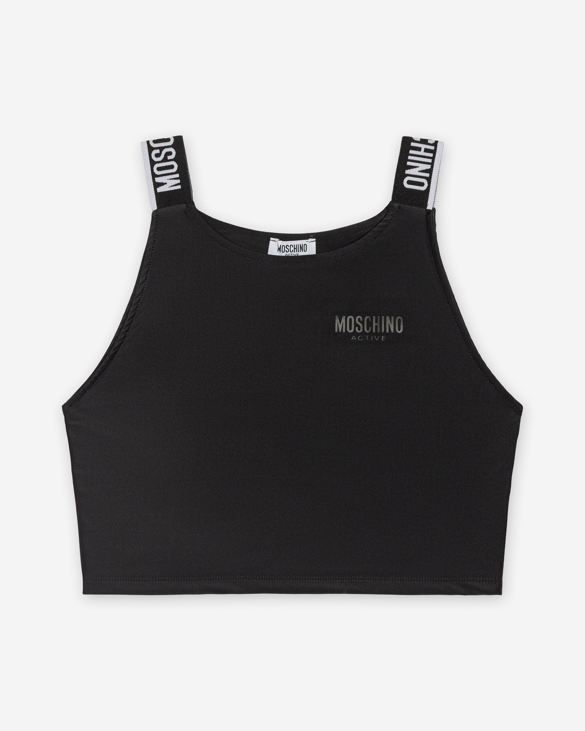 Top cropped Moschino Active