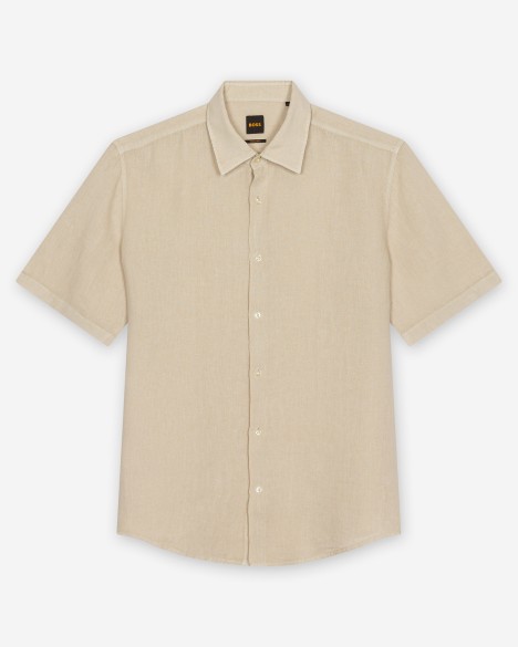 Overhemd met korte mouwen Boss