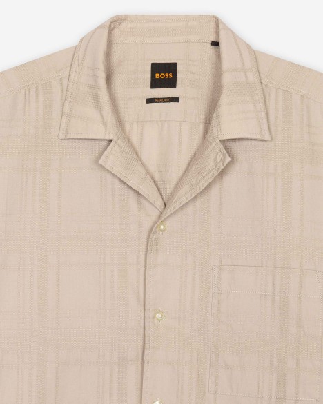 Overhemd met korte mouwen Boss