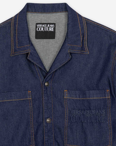 Camisa manga curta Versace Jeans Couture