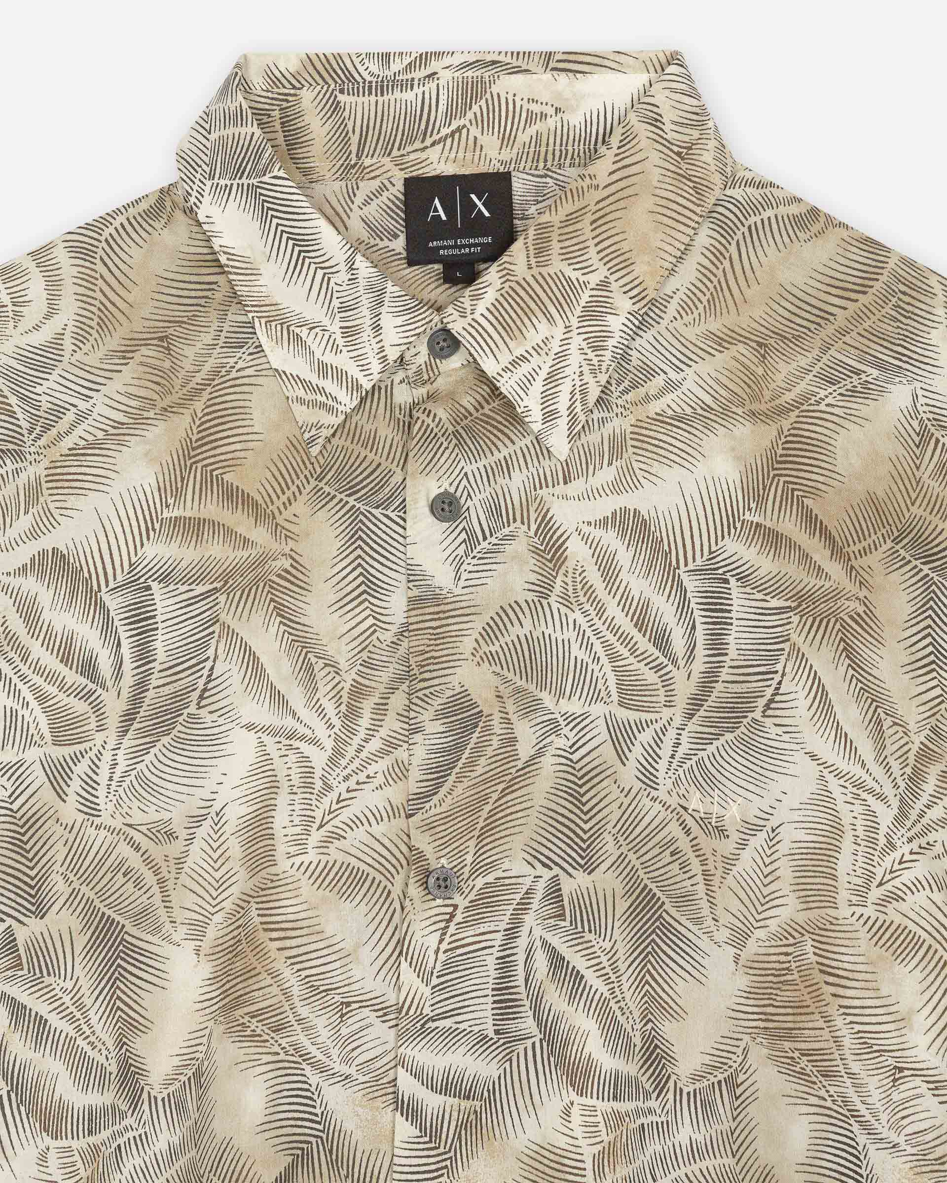 Overhemd met korte mouwen Armani Exchange