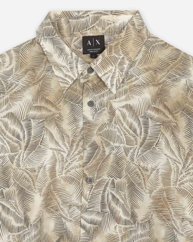 Overhemd met korte mouwen Armani Exchange