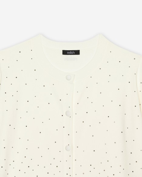 Cappotto lavorato a maglia Relish