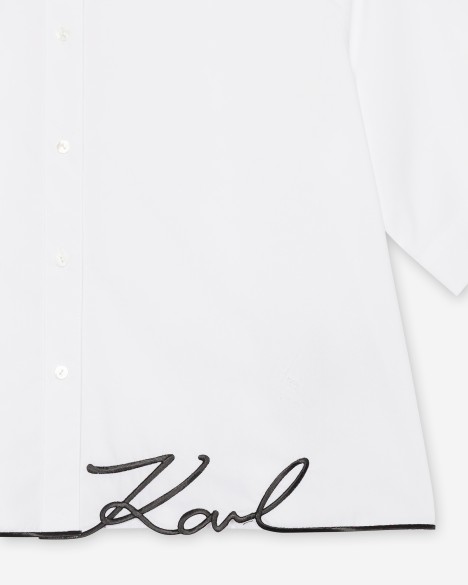 Camisa de manga corta Karl Lagerfeld