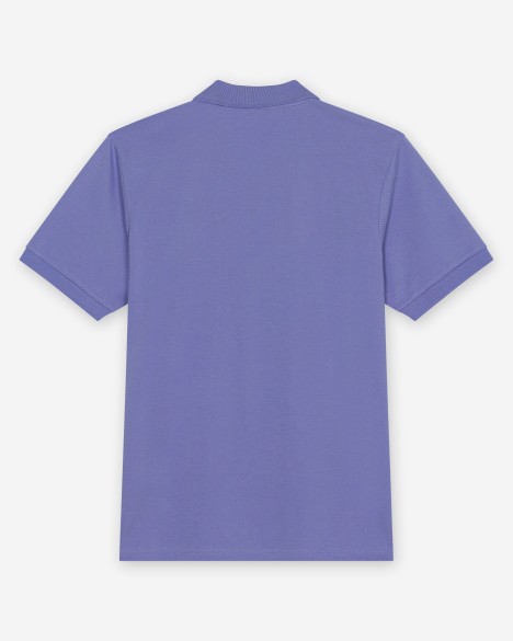 Polo in piquet di cotone Moschino Swim