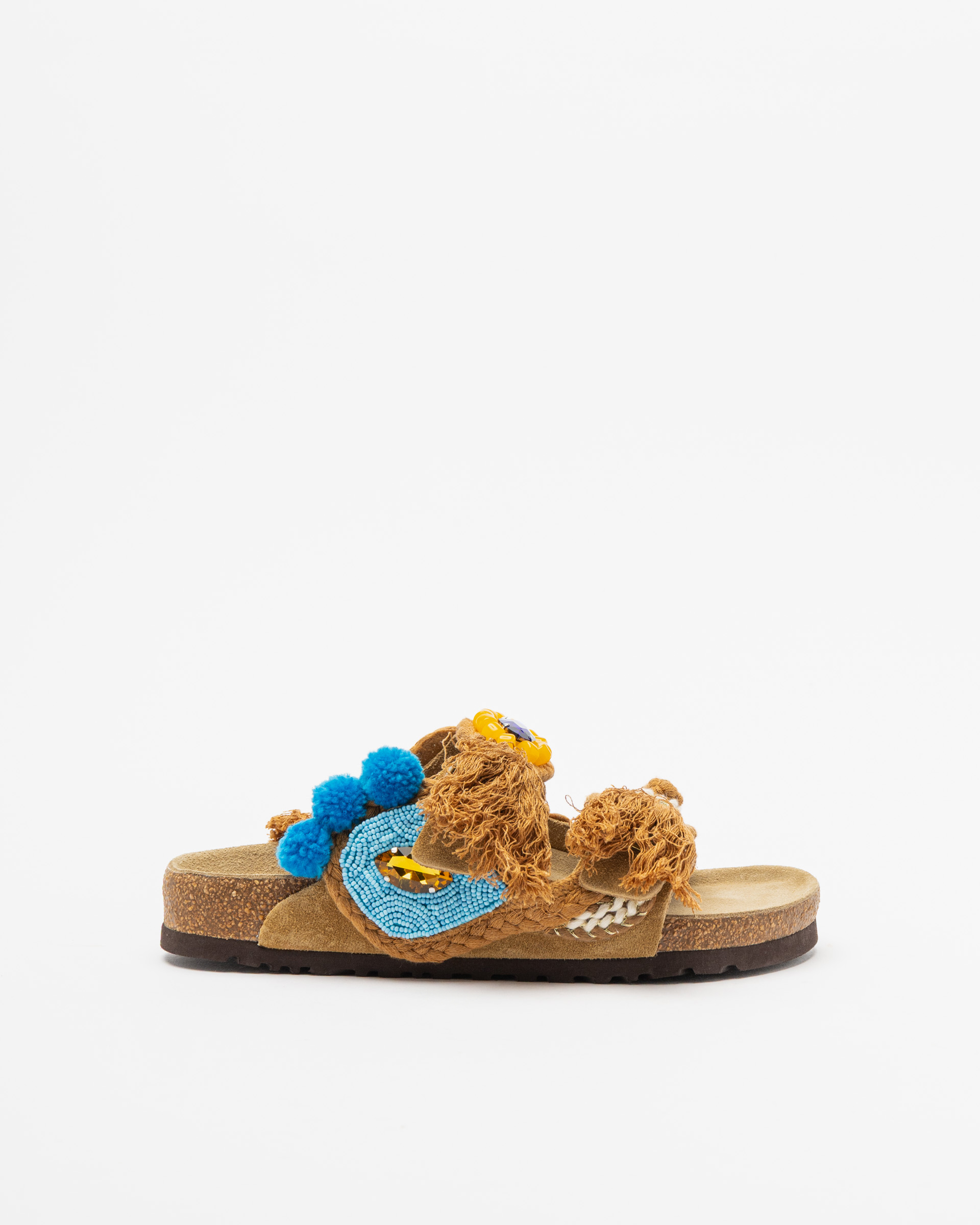 Sandales plates Nan-Ku Couture