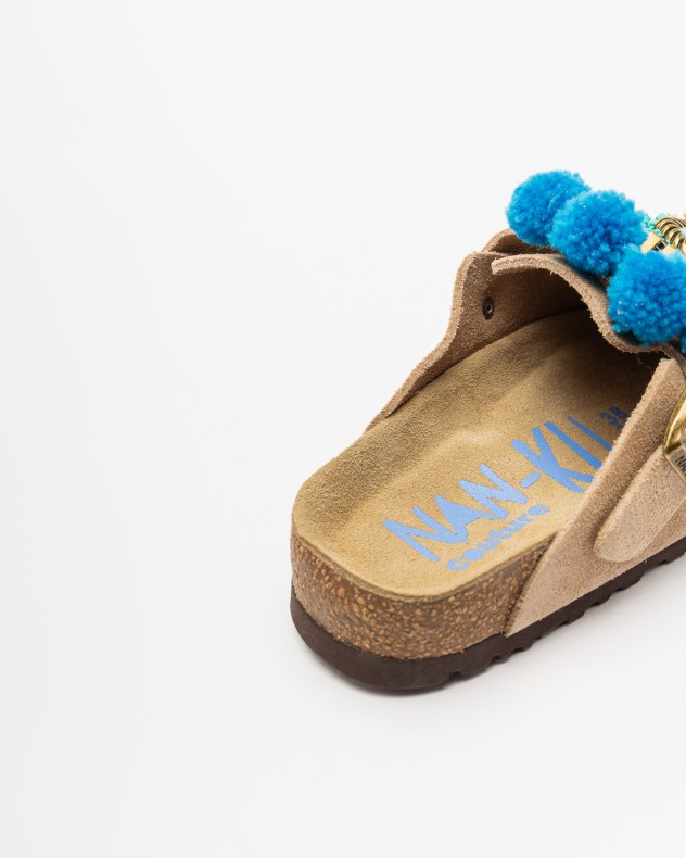 Flache Clogs Nan-Ku Couture