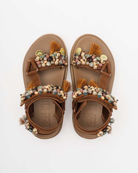 Sand�lias de plataforma Nan-Ku Couture