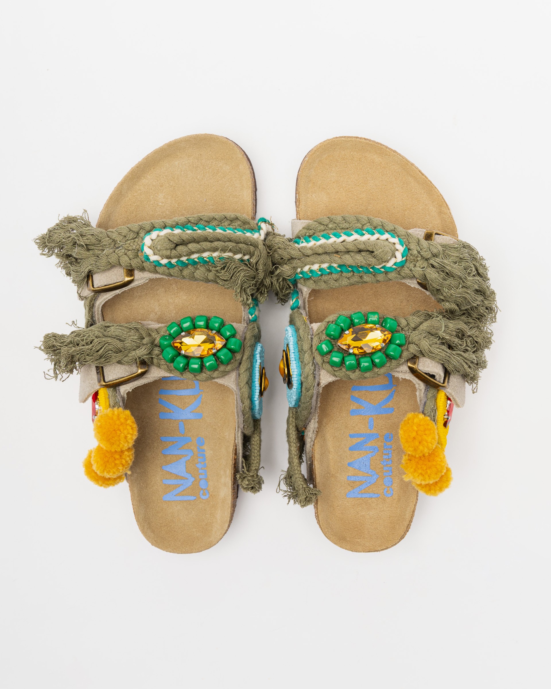 Platte sandalen Nan-Ku Couture